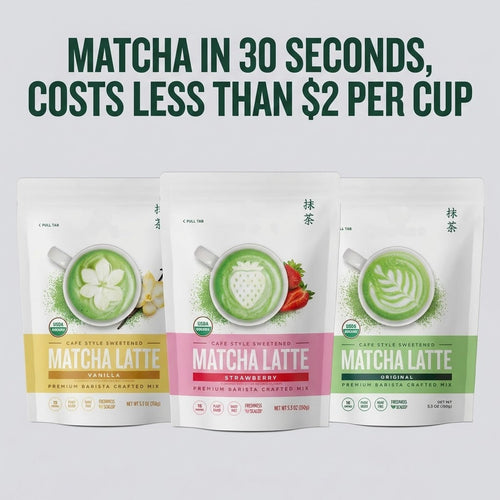 flavored matcha powder