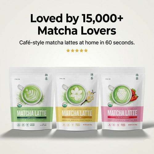 flavored matcha powder